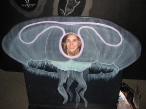 Me as a jellyfish.  
